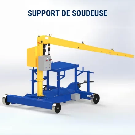 conception d'un support de soudeuse